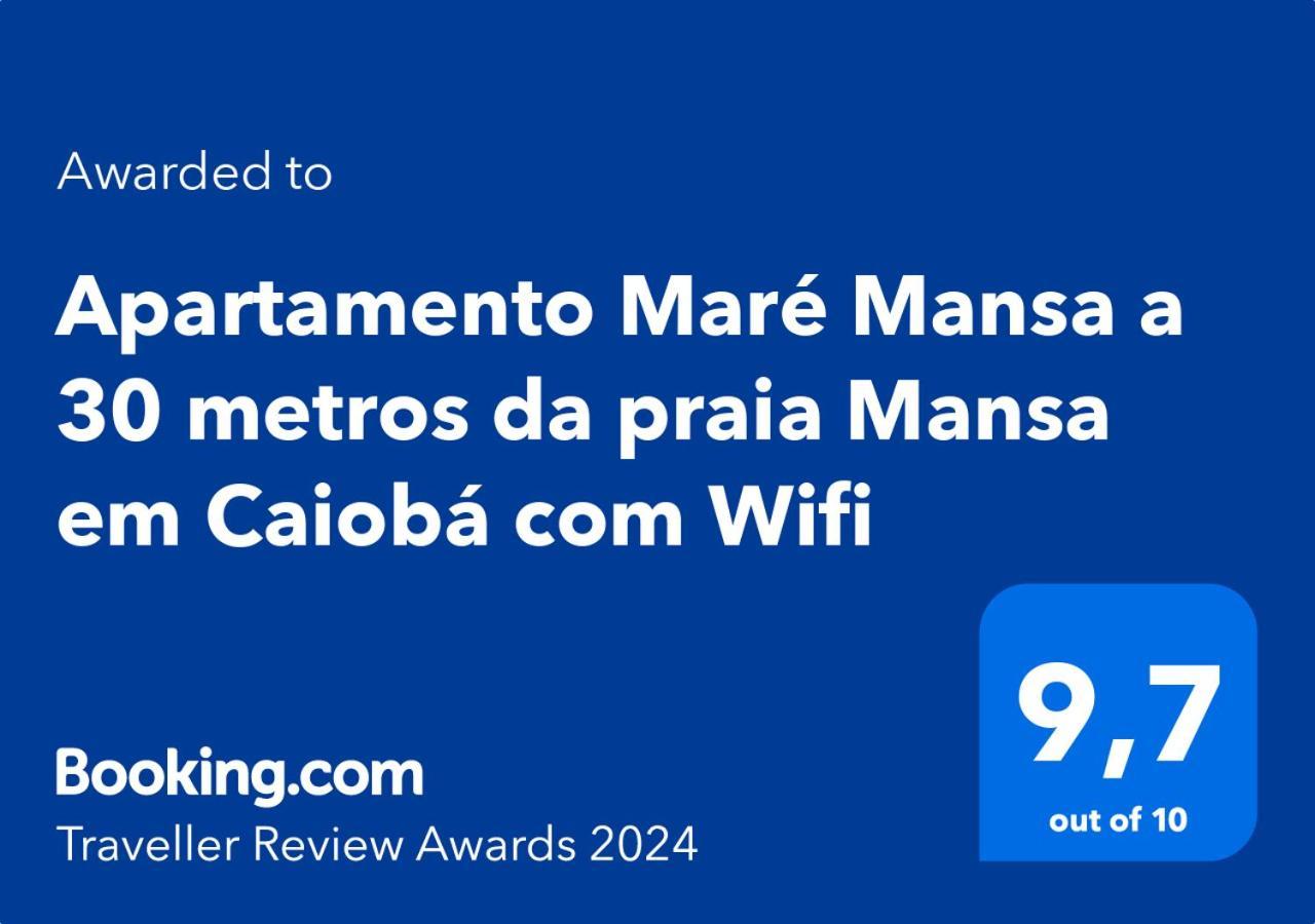 Apartamento Mare Mansa A 30 Metros Da Praia Mansa Em Caioba Com Wifi Matinhos Exterior foto